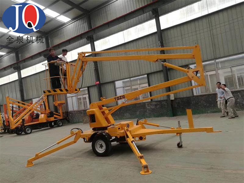 折臂式高空升降平臺